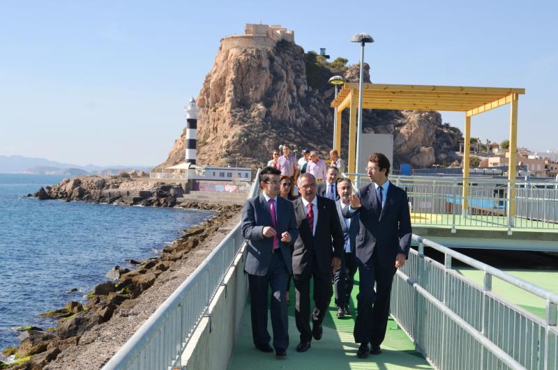 Inaugurado el nuevo Paseo Marítimo del Puerto Pesquero de Águilas 
