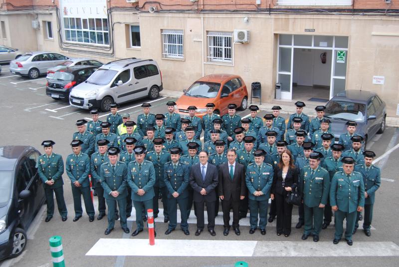 Bascuñana destaca la profesionalidad, entrega y compromiso de los guardias civiles que participaron en el apoyo a víctimas y familiares del accidente de Cieza