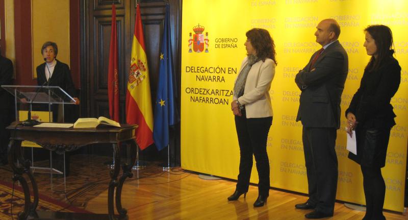 La nueva jefa Provincial de Tráfico en Navarra ha tomado posesión de su nuevo cargo “con el objetivo de salvar vidas”
