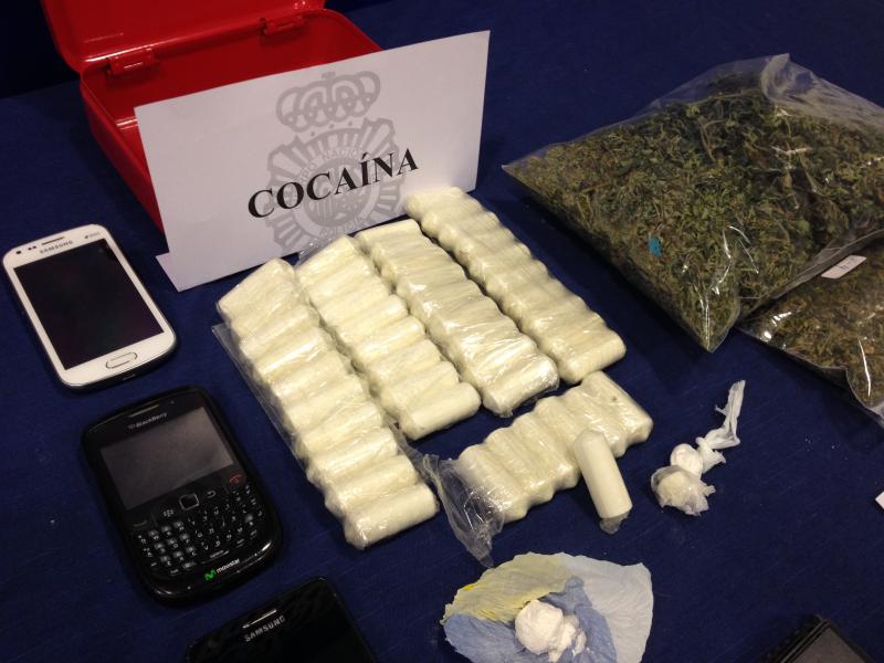 La Policía Nacional desarticula en Navarra, País Vasco y Cantabria varias organizaciones narcotraficantes que distribuían distintas clases de droga 

