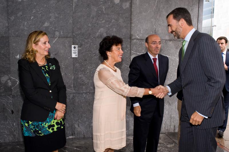 El príncipe Felipe aboga por impulsar la proyección de España en EEUU y Asia