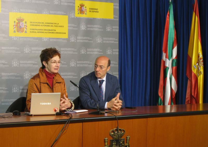 AEMET presenta en la Delegación del Gobierno la previsión meteorológica para esta primavera en el País Vasco

