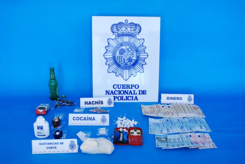 La Policía Nacional detiene al propietario de un bar en Bilbao que distribuía sustancias estupefacientes