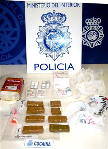 El Cuerpo Nacional de Policía desarticula una red dedicada a la distribución de droga en San Sebastián