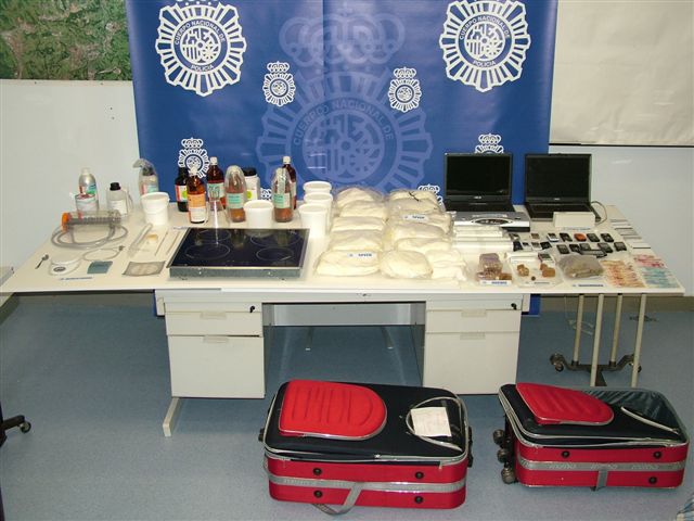 El Cuerpo  Nacional de Policía de San Sebastián además ha intervenido 24 kilogramos de speed y ha realizado 25 arrestos

Desarticulada una red “narco” en el País Vasco e intervenida una plantación de marihuana en un caserío  
