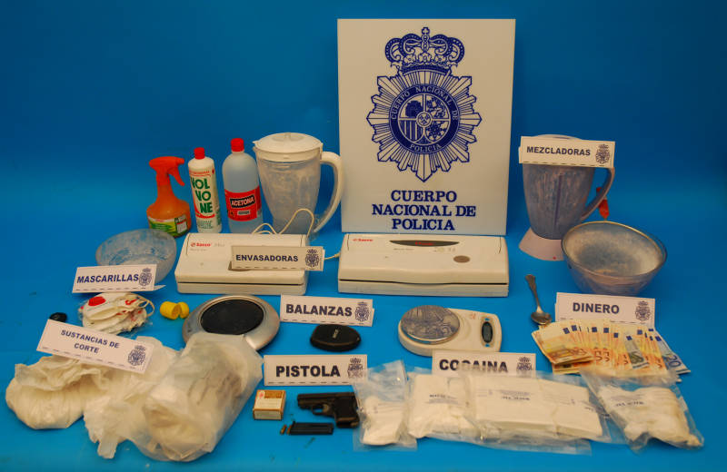 El Cuerpo Nacional de Policía detiene en Bilbao a un grupo organizado de distribución de cocaína