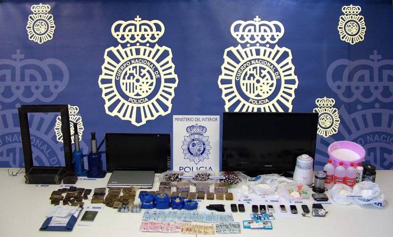 El Cuerpo Nacional de Policía detiene en Guipúzcoa a seis personas relacionadas con el tráfico y distribución de sustancias estupefacientes