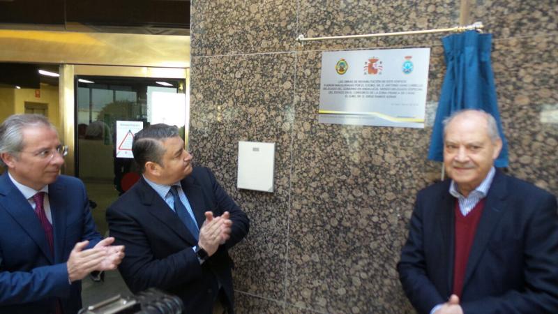 El delegado del Gobierno preside la inauguración del Edifico Atlas en el Recinto Interior de la Zona Franca de Cádiz