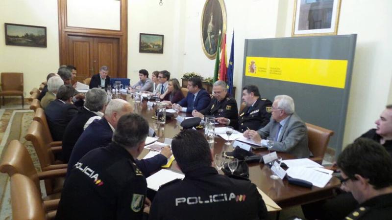 Un total de 380 efectivos de la Policía Nacional componen el dispositivo de seguridad del derbi Sevilla-Betis
