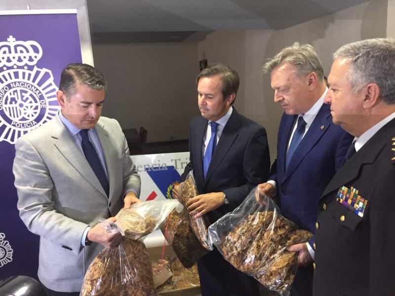 Incautadas más de 26 toneladas de tabaco de contrabando en la segunda fase de la operación ‘Rama’