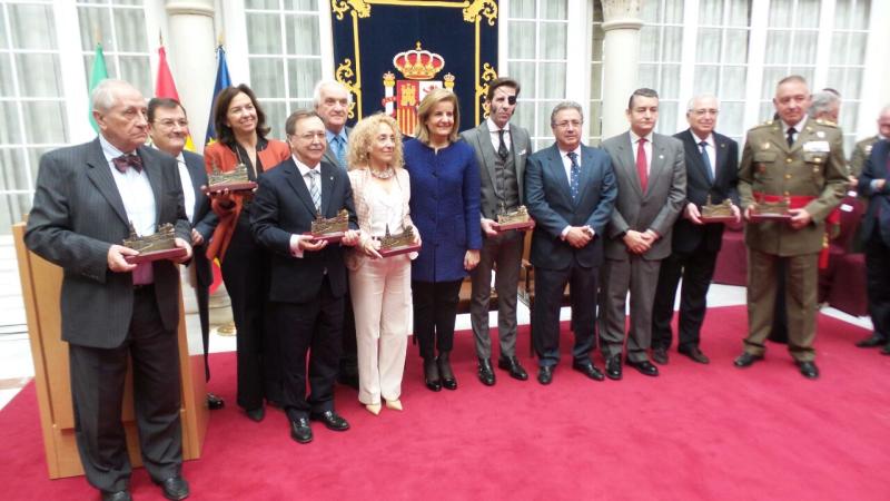 La Delegación del Gobierno en Andalucía entrega los ‘XII Premios Plaza de España’, que reconocen la defensa de los valores democráticos y constitucionales
