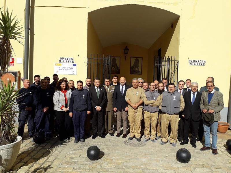 Sanz visita la Delegación de Defensa en Andalucía para conocer sus misiones y resalta “la importancia de la difusión de la cultura de Defensa a la sociedad”