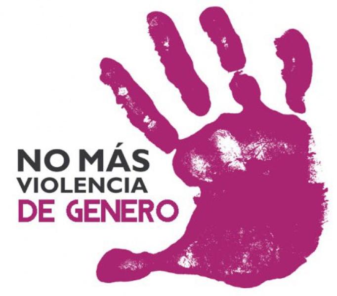 Logo contra la violencia de género