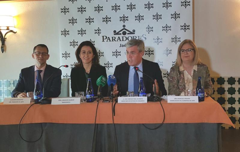 Paradores renovará el Parador de Jaén con una intervención de 3,2 millones de euros con cargo a los PGE que actuará en toda la instalación 