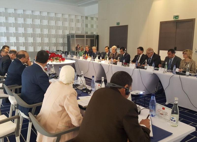 Reunión de la Comisión Mixta Hispano-Marroquí sobre la Operación Paso del Estrecho 2018 celebrada en Tetuán (Marruecos)