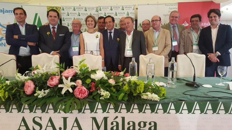INtervención de la ministra de Agricultura en la clausura del acto conmemorativo del 40 aniversario de ASAJA Málaga