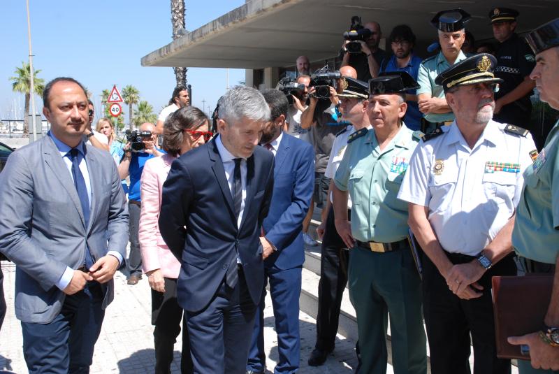 El ministro del Interior visita Algeciras