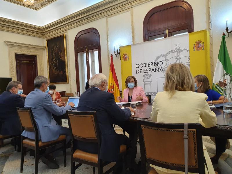 Sandra García: "El Gobierno se ha volcado con Andalucía con una inyección de 7.500 millones extra para mitigar los efectos de la pandemia"