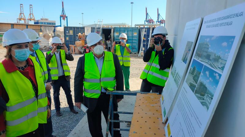 Las obras del Instituto Español de Oceanografía en Málaga alcanzan el 85% de su nivel de ejecución y encaran su tramo final