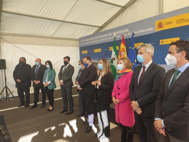 Ábalos destaca la apuesta de Mitma por las inversiones en Granada y en toda Andalucía 