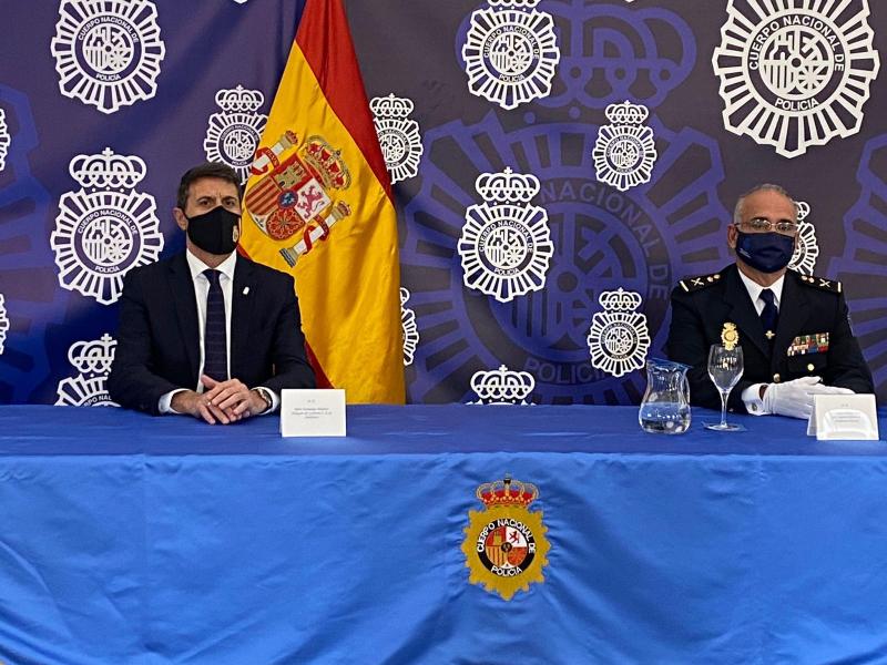 El comisario principal José Miguel Amaya Tébar toma posesión como jefe superior de Andalucía Oriental 