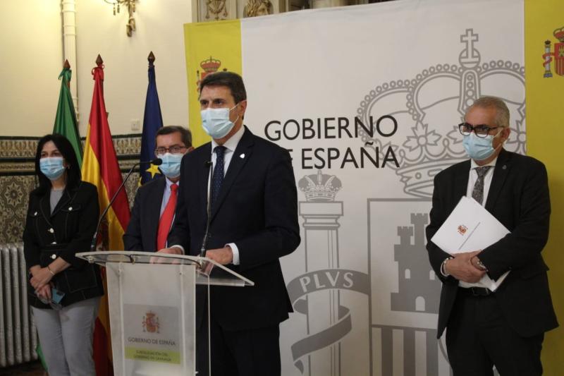 Pedro Fernández da cuenta del compromiso del Gobierno de España con Granada, con 755,9 millones en prestaciones sociales desde marzo 2020