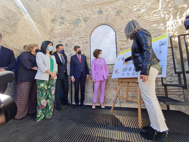 Las obras de rehabilitación de la muralla del Albaicín, con cargo al Instituto de Patrimonio Cultural, superan los 3,5 millones de euros