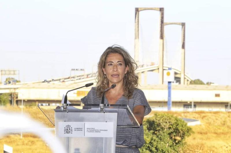 Raquel Sánchez anuncia que las obras del Puente del Centenario se iniciarán durante este mes de agosto