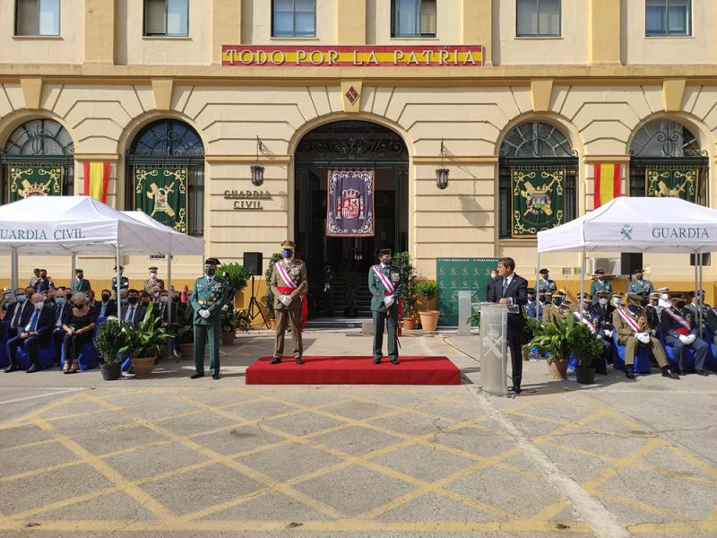 Fernández: “177 años después, la Guardia Civil mantiene intacto su nivel de excelencia como servicio público”