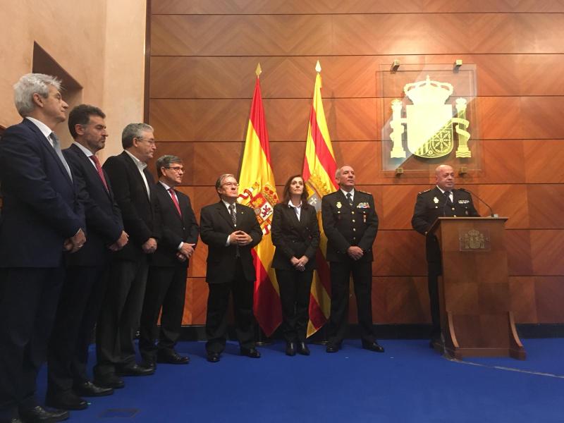 Toma de posesión del Jefe Superior de Policía de Aragón.