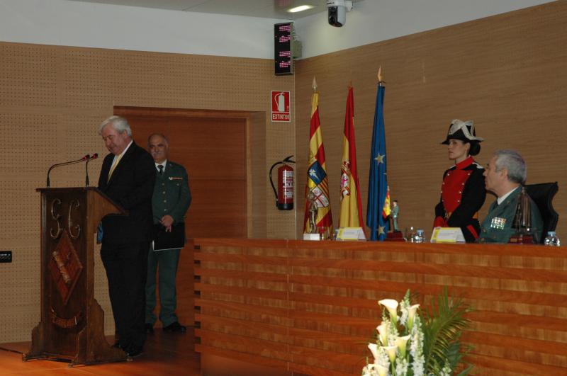 La Guardia Civil celebra en Aragón su 172º aniversario