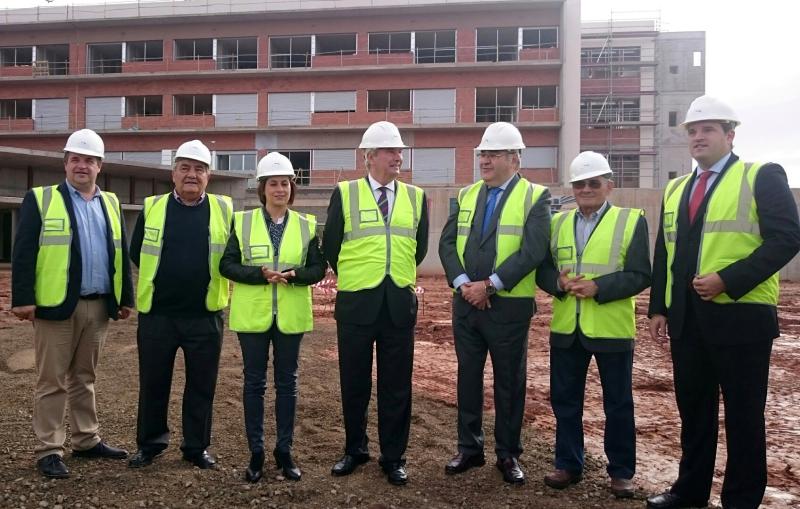 Gustavo Alcalde visita las obras del proyecto Complejo de Mayores San Hermenegildo