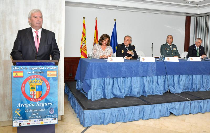 Gustavo Alcalde destaca la colaboración entre las Fuerzas y Cuerpos de Seguridad del Estado y las empresas de seguridad privada