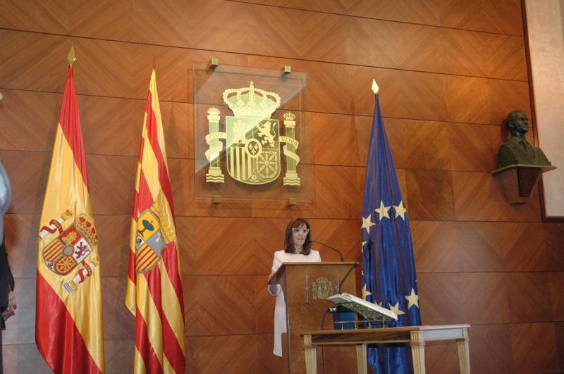 La nueva delegada del Gobierno en Aragón, Carmen Sanchez, toma posesión del cargo  