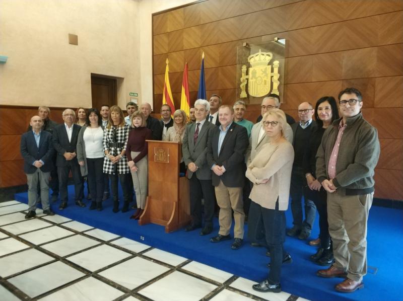 Entrega de las ayudas del SEPE 2018 a ayuntamientos y comarcas de la provincia de Zaragoza 

