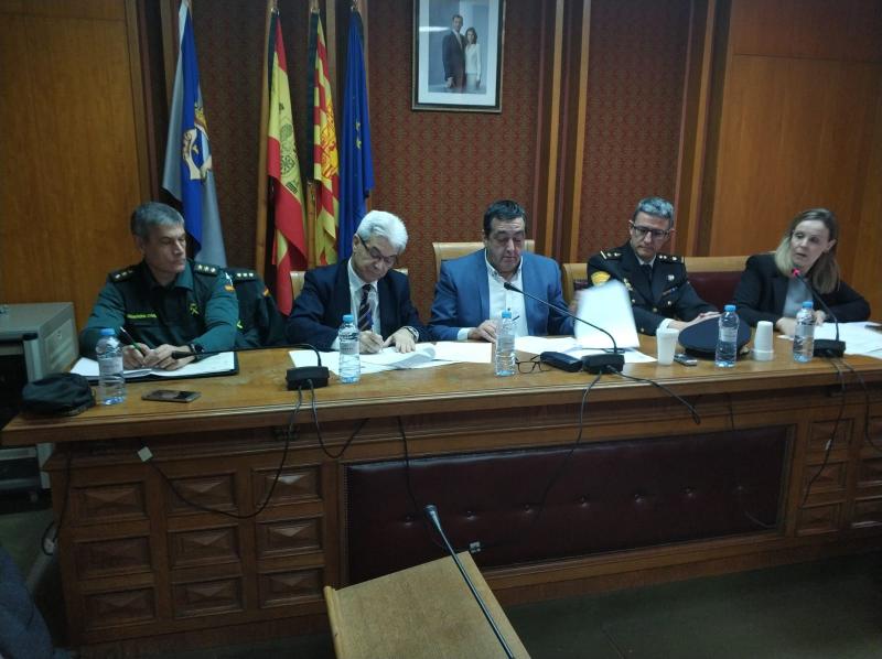 Épila se convierte en el primer municipio aragonés que dispone de Comisión Local de Seguridad 