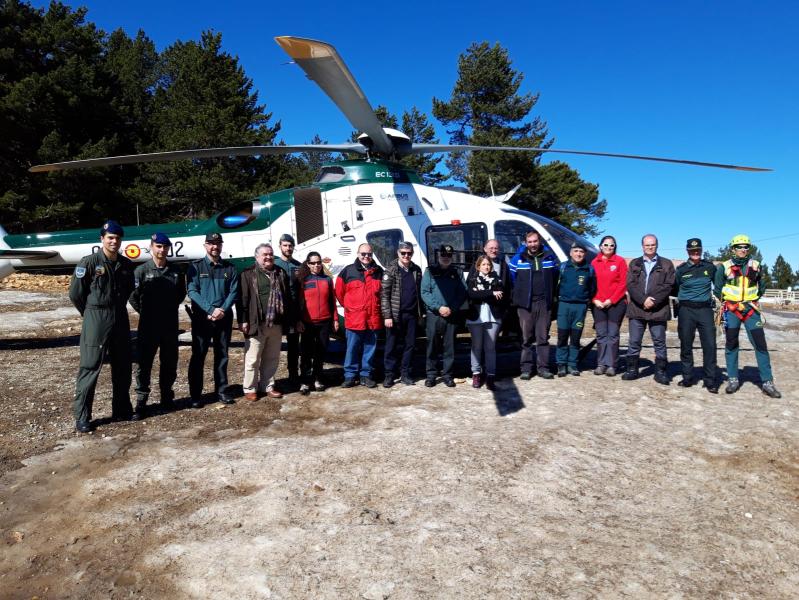 La Guardia Civil de Montaña rescató a 712 personas en Aragón durante 2018, un 17,5% más que el año anterior