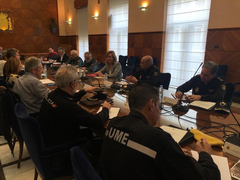 La Delegación del Gobierno en Aragón pone en marcha el Centro de Coordinación de Fuerzas y Cuerpos de Seguridad en el marco del Real Decreto de estado de alarma