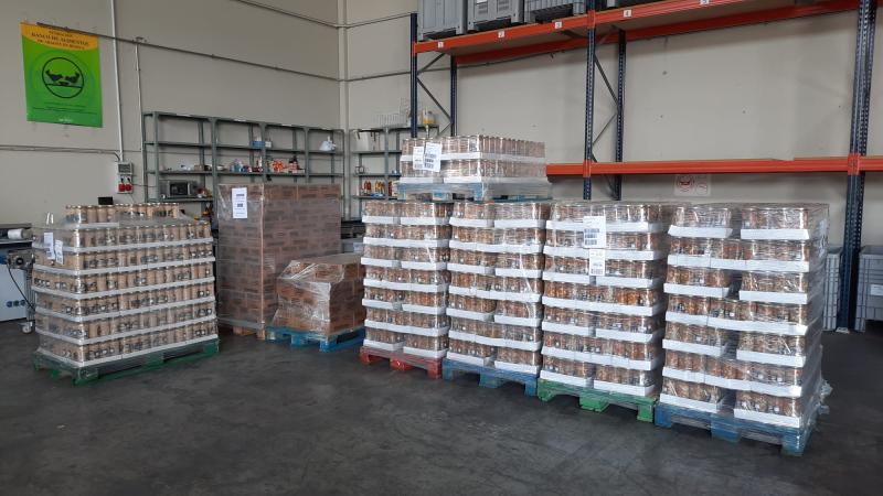 El Gobierno distribuye en Aragón 764.527 kilos de alimentos del programa europeo para ayudar a personas desfavorecidas