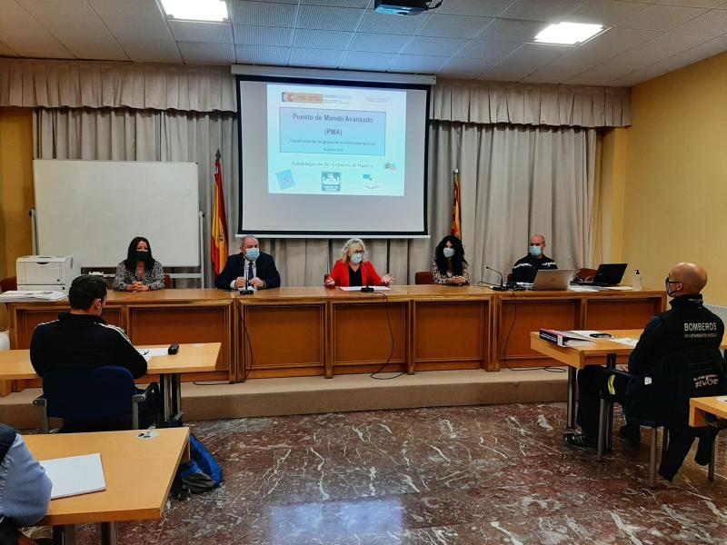 La Escuela Nacional de Protección Civil celebra un curso de gestión de emergencias en la Subdelegación del Gobierno en Huesca 