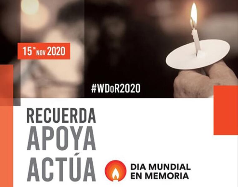 Recuerdo y apoyo a las personas víctimas de accidentes de tráfico en Aragón, con 48 fallecidos en lo que va de 2020