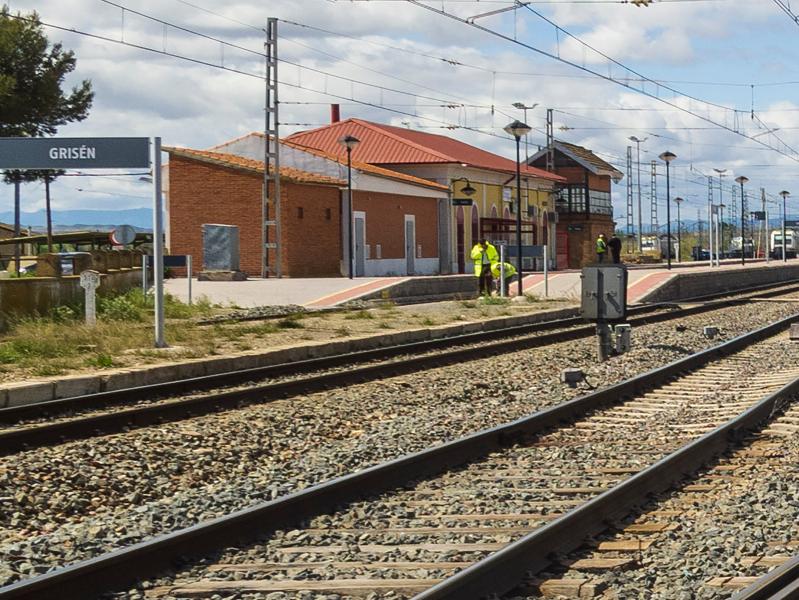 Adif licita la redacción del proyecto constructivo para la remodelación integral de la estación de Grisén (Zaragoza) 
