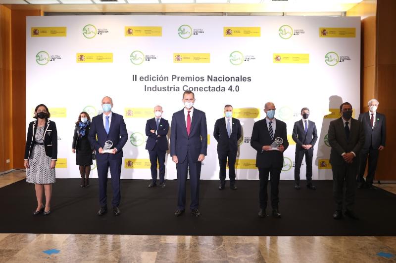 Dos empresas aragonesas reciben los galardones de los II Premios Nacionales Industria Conectada 4.0