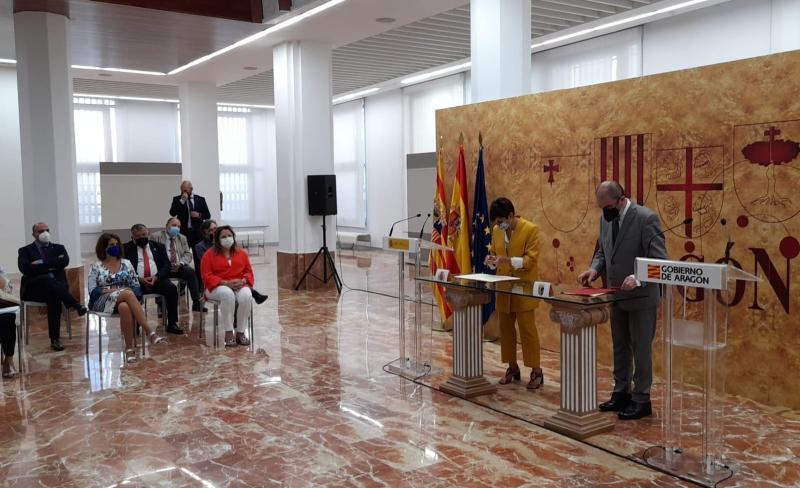 Isabel Rodríguez: “El Gobierno de España está absolutamente comprometido con el futuro de Teruel”