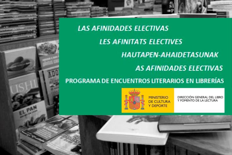 Tres librerías de Aragón acogen en septiembre y octubre encuentros entre escritores dentro del programa ‘Afinidades electivas’