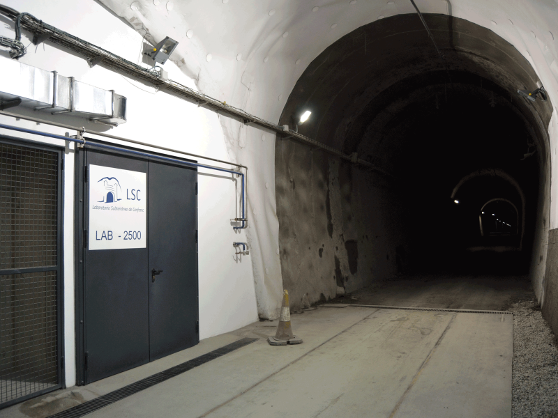 El Consejo de Ministros aprueba 11 millones de euros para el Laboratorio Subterráneo de Canfranc