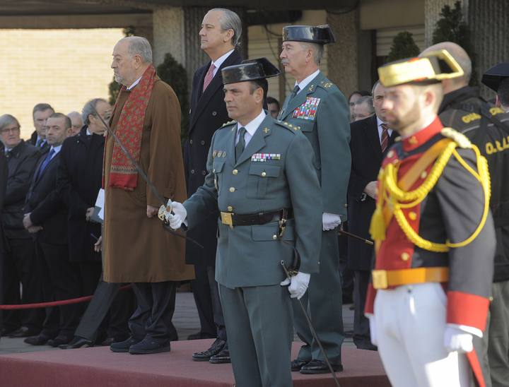 Toma de posesión coronel jefe de la 14ª Zona de la Guardia Civil de Asturias.