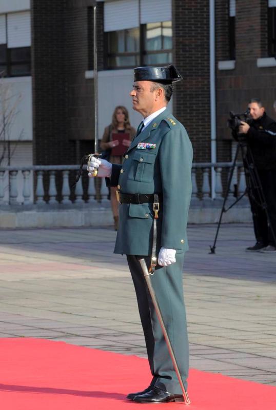 Toma de posesión coronel jefe de la 14ª Zona de la Guardia Civil de Asturias.