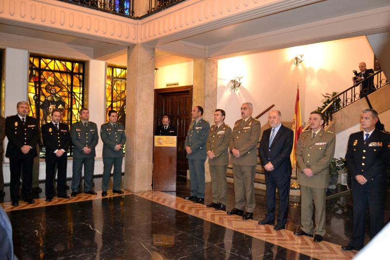 El delegado del Gobierno asistió al acto del Día de la Delegación de Defensa en el Principado de Asturias.