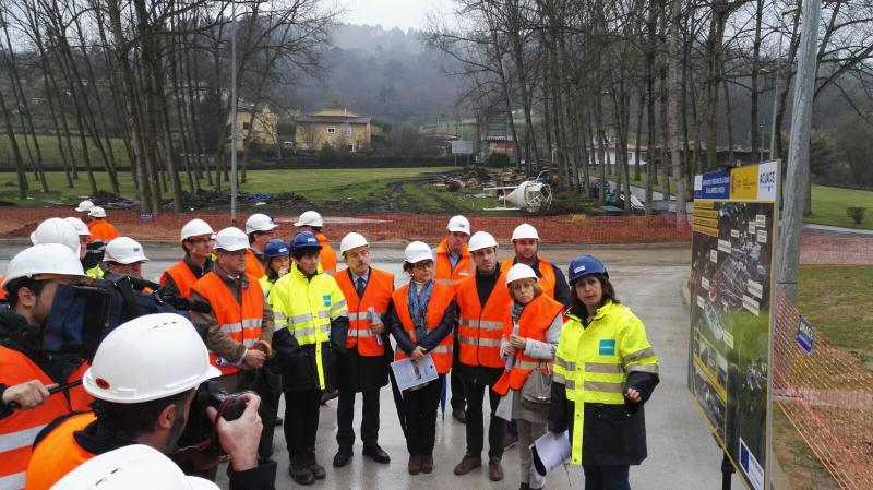 El Ministerio de Agricultura, Alimentación y Medio Ambiente pone en funcionamiento la nueva línea de agua de la Estación Depuradora de Aguas Residuales de Villapérez, en Oviedo (Asturias).